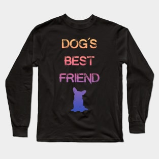 Dog's Best Friend - Multicolor Long Sleeve T-Shirt